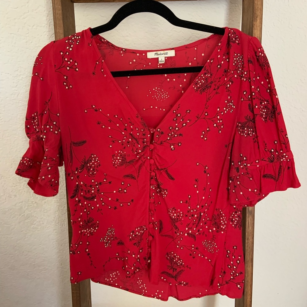 Size 2 Madewell Blouse